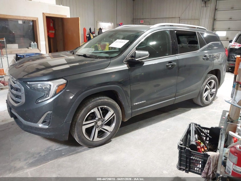 Vin: 3gkalvev5jl203617, lot: 45223995, gmc terrain slt 20182