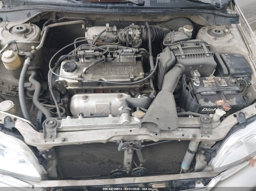 2003 Mitsubishi Lancer Es VIN: JA3AJ26E53U009871 Lot: 44726912