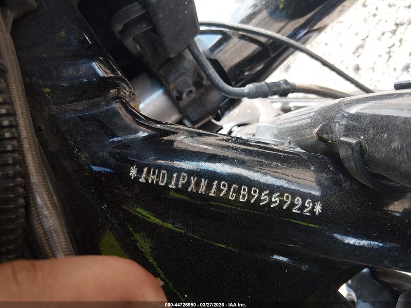 2016 Harley-Davidson Flhxse Cvo Street Glide VIN: 1HD1PXN19GB955922 Lot: 44726950