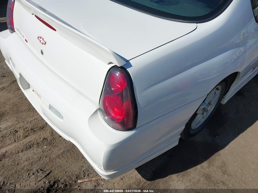 2003 Chevrolet Monte Carlo Ss VIN: 2G1WX12K139169294 Lot: 44726958