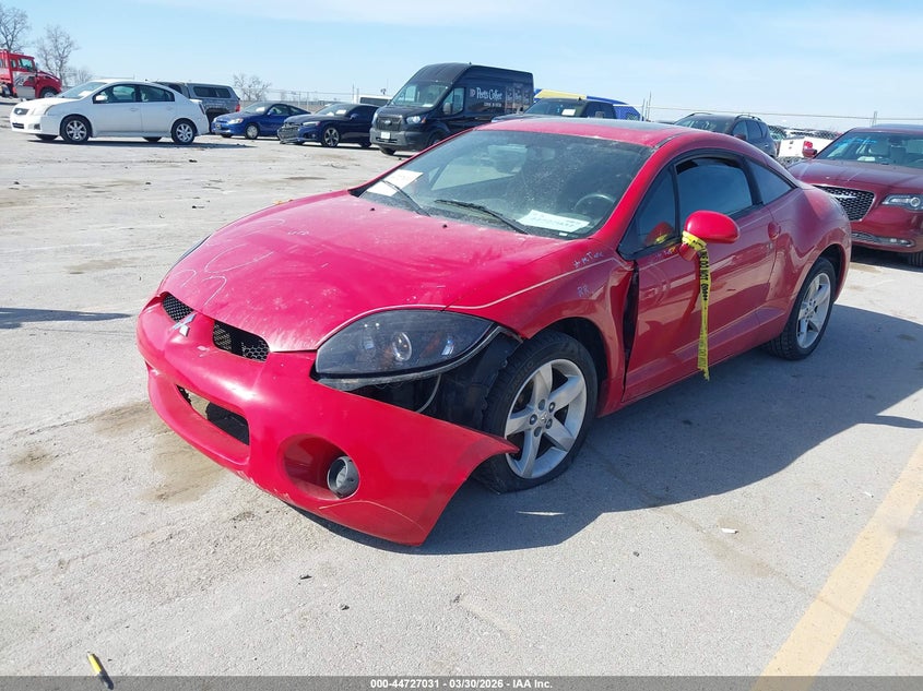 2007 Mitsubishi Eclipse Gs VIN: 4A3AK24F07E033311 Lot: 44727031