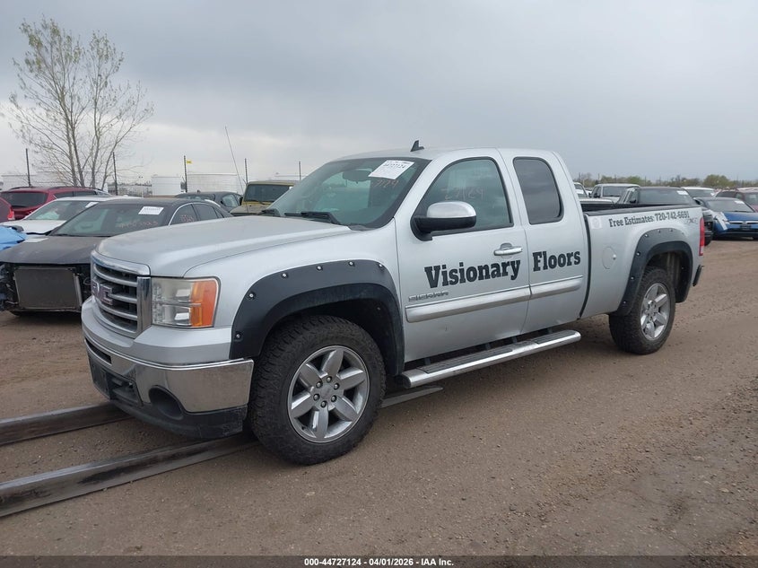 Vin: 1gtr2ve72cz218168, lot: 45224304, gmc sierra 1500 sle 20122
