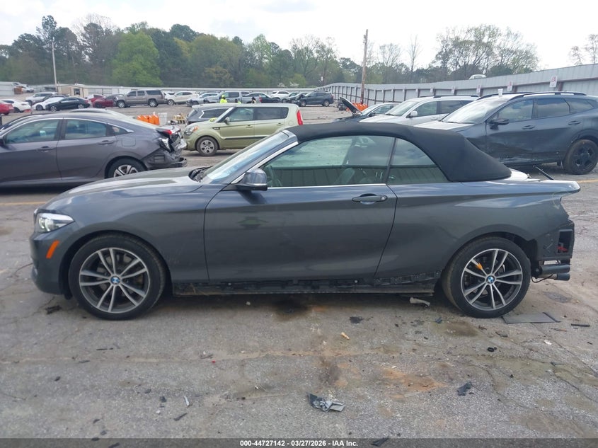 2018 BMW 230I VIN: WBA2M7C5XJVD51435 Lot: 44727142