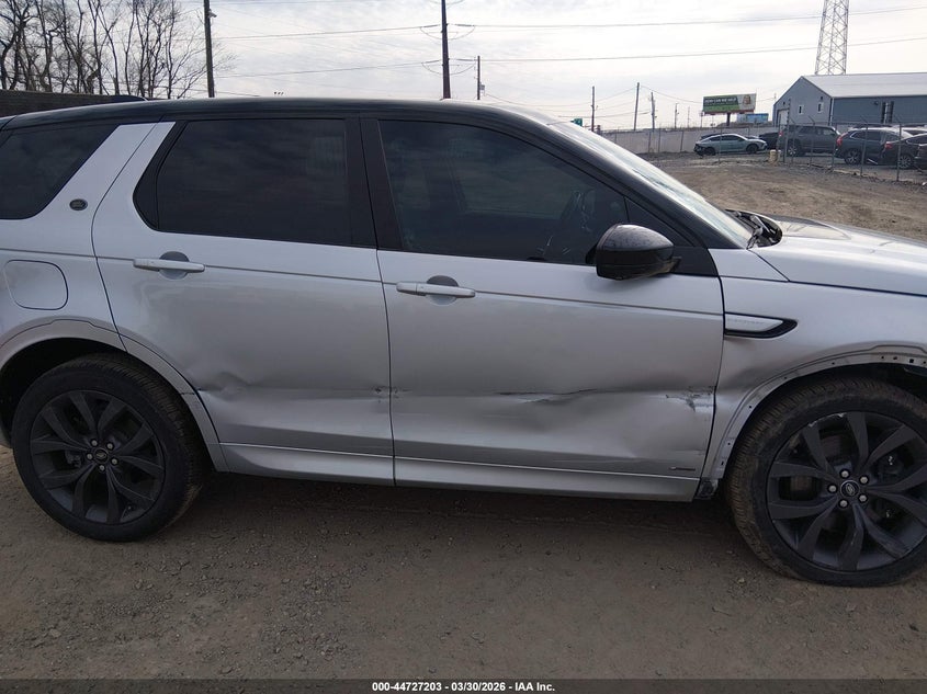 2021 Land Rover Discovery Sport Se R-Dynamic VIN: SALCL2FX2MH886584 Lot: 44727203