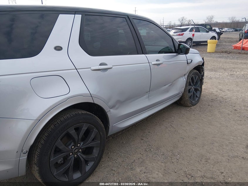 2021 Land Rover Discovery Sport Se R-Dynamic VIN: SALCL2FX2MH886584 Lot: 44727203
