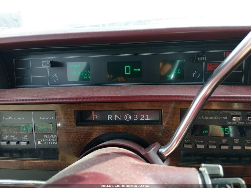 1990 Cadillac Deville VIN: 1G6CD1334L4238267 Lot: 44727246