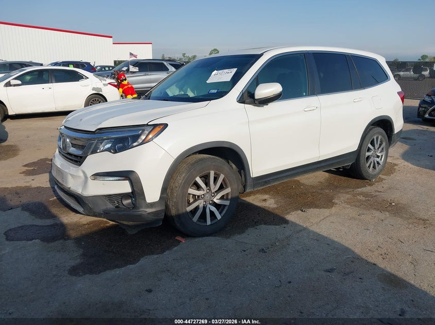 2022 Honda Pilot Awd Ex-L 5FNYF6H56NB003143 photo 1
