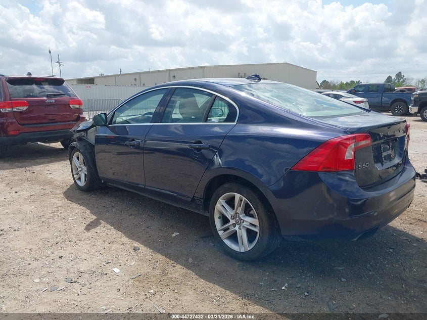Vin: yv1612fs9e1292710, lot: 45224612, volvo s60 t5 20143