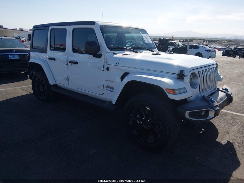 2022 Jeep Wrangler 4Xe Unlimited Sahara 4X4