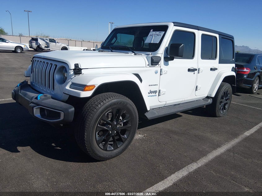 2022 Jeep Wrangler 4Xe Unlimited Sahara 4X4