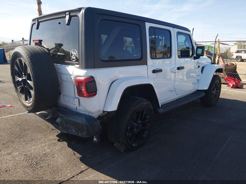 2022 Jeep Wrangler 4Xe Unlimited Sahara 4X4