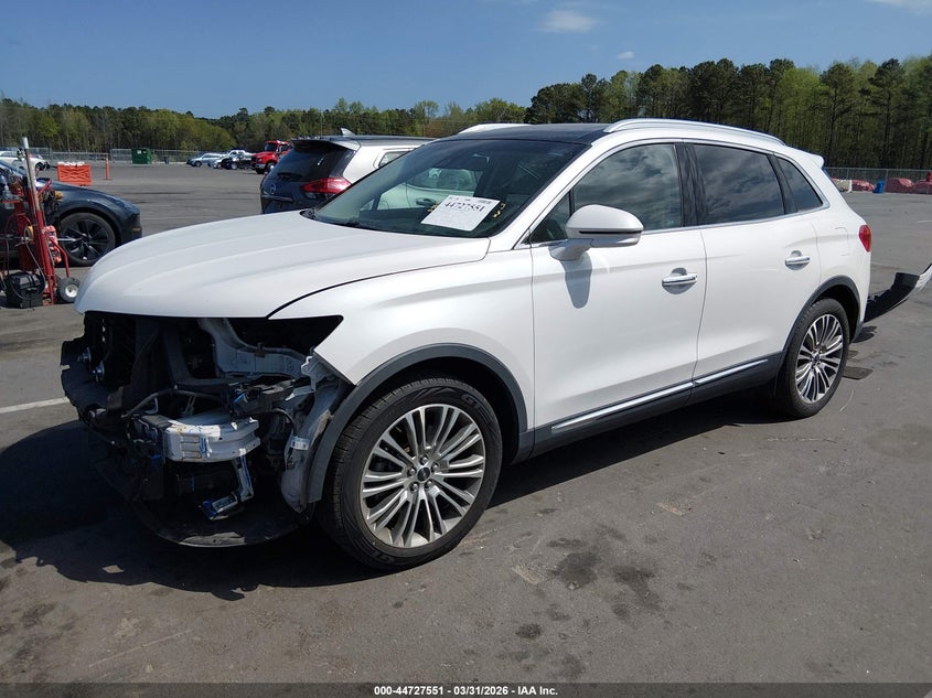 2017 Lincoln Mkx Reserve