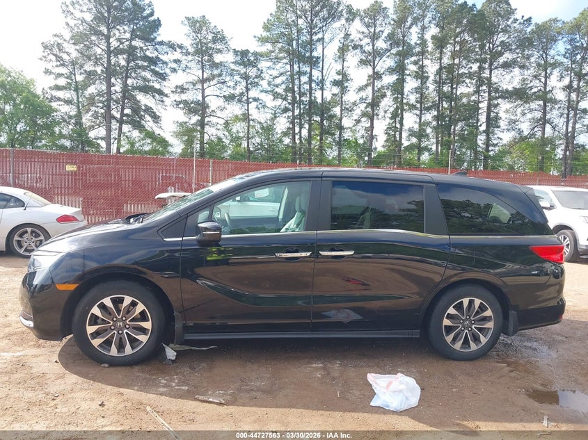 2022 Honda Odyssey Ex-L VIN: 5FNRL6H78NB012070 Lot: 44727563