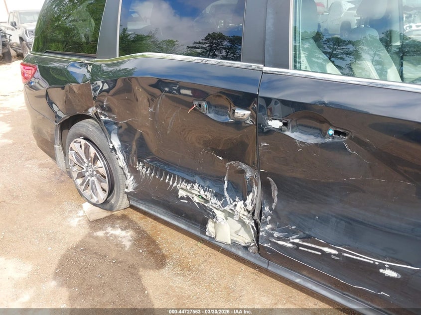 2022 Honda Odyssey Ex-L VIN: 5FNRL6H78NB012070 Lot: 44727563