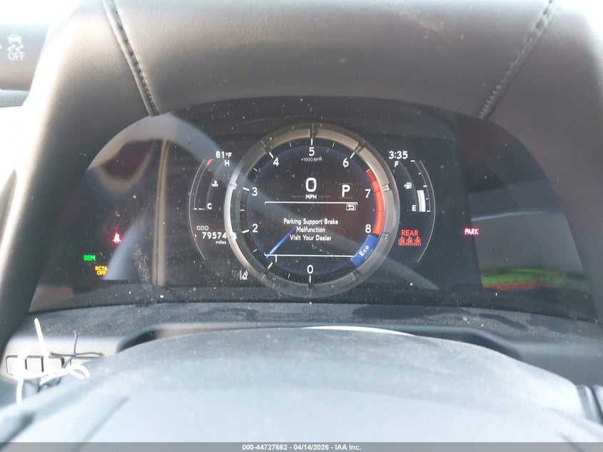 2021 Lexus Es 350 F Sport VIN: 58AGZ1B12MU092781 Lot: 44727662