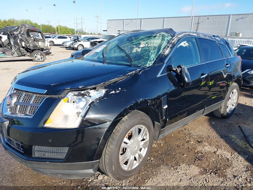 3GYFNAE31CS633554 2012 Cadillac Srx 3.6 Srx Luxury Collection black