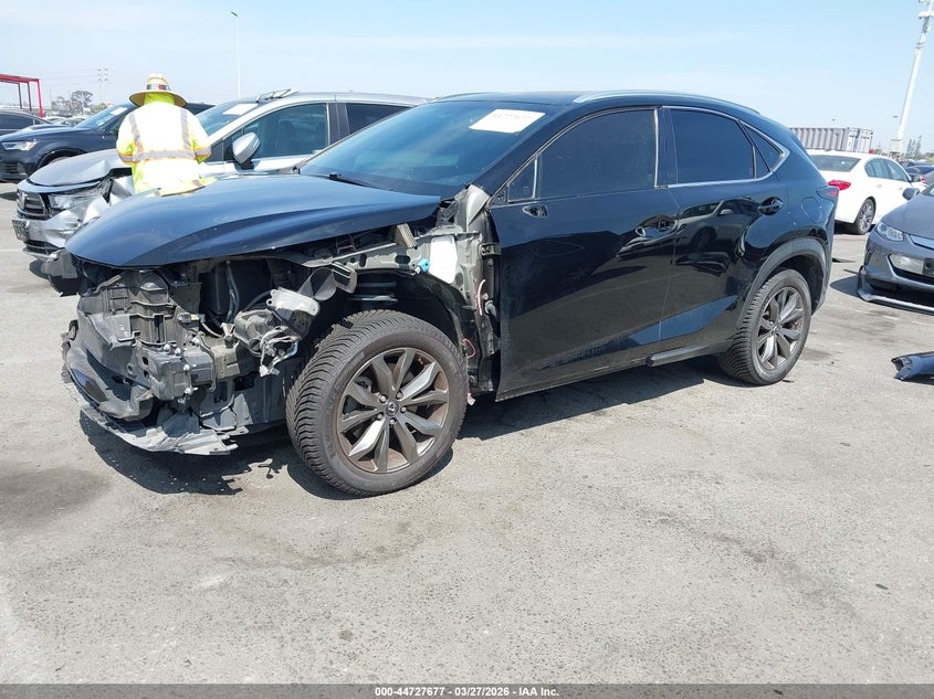 Vin: jtjyarbz8g2032061, lot: 45224857, lexus nx 200t f sport 20162