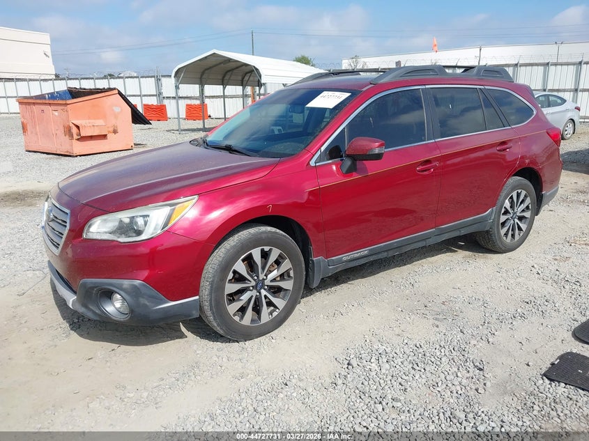 2015 Subaru Outback 2.5I Limited
