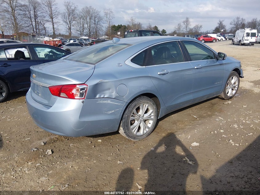 Vin: 1g1115sl4eu112637, lot: 45224932, chevrolet impala 1lt 20144