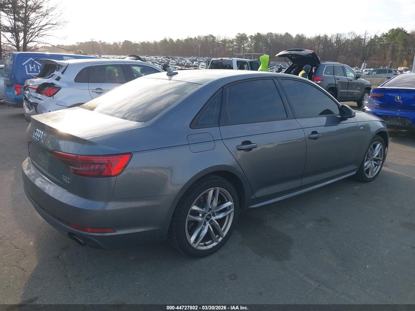 Vin: waudnaf41hn057595, lot: 45224983, audi a4 2.0t season of audi premium 20174