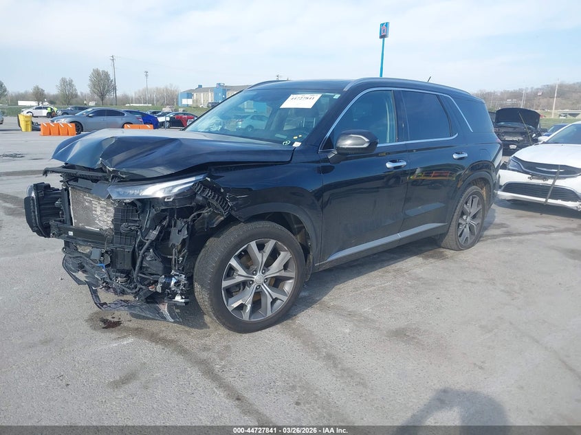 2022 Hyundai Palisade Sel KM8R3DHE2NU433336 photo 1