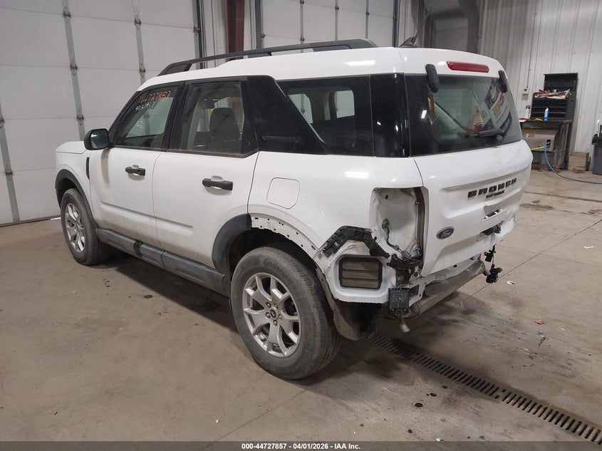 Vin: 3fmcr9a61prd39348, lot: 45225037, ford bronco sport 20233