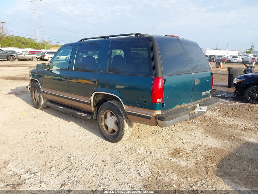 1996 Chevrolet Tahoe K1500 VIN: 1GNEK13R8TJ419445 Lot: 44727965