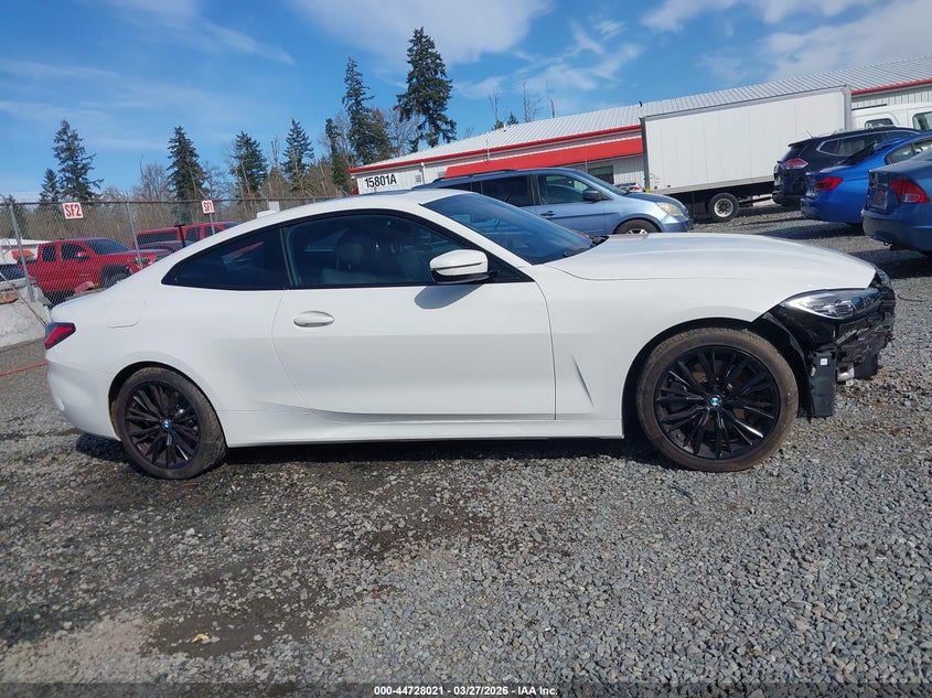 2021 BMW 430I xDrive VIN: WBA73AP08MCF83066 Lot: 44728021
