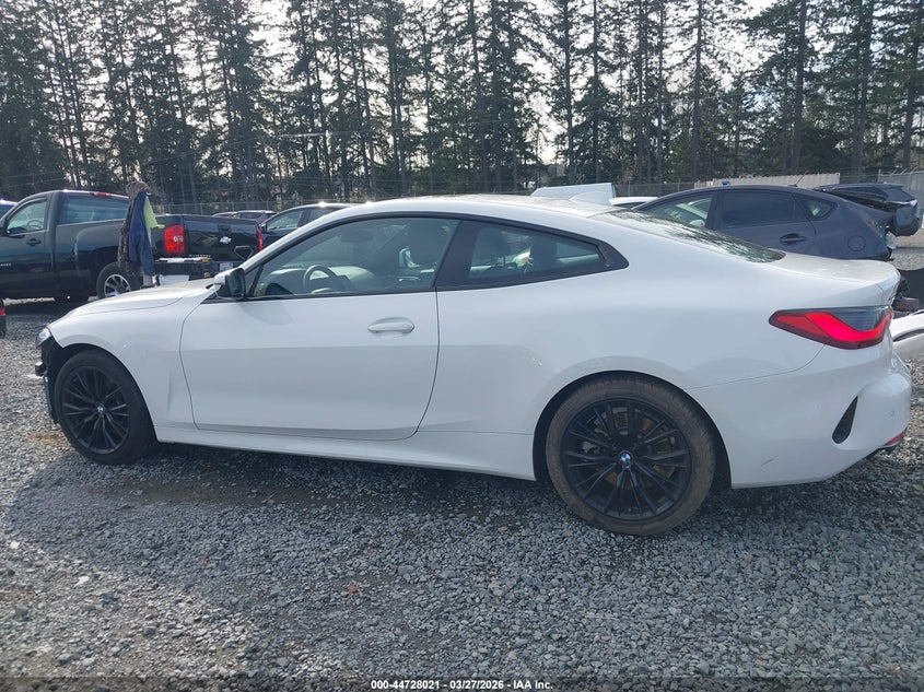 2021 BMW 430I xDrive VIN: WBA73AP08MCF83066 Lot: 44728021