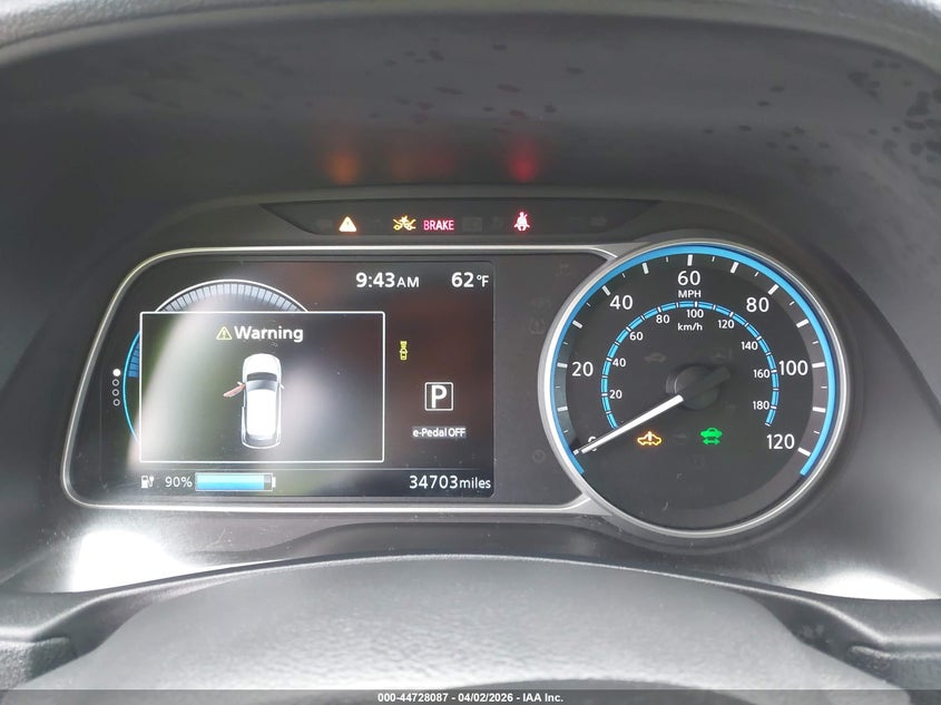 2023 NISSAN LEAF ELECTRIC(VIN: 1N4AZ1BV0PC561967