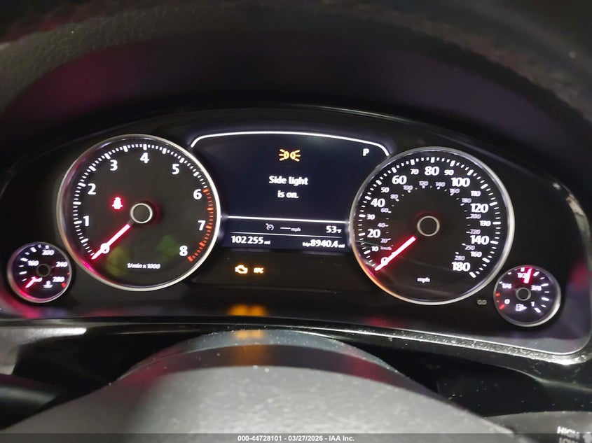 2014 Volkswagen Touareg 3.6L Sport VIN: WVGEF9BP3ED015476 Lot: 44728101