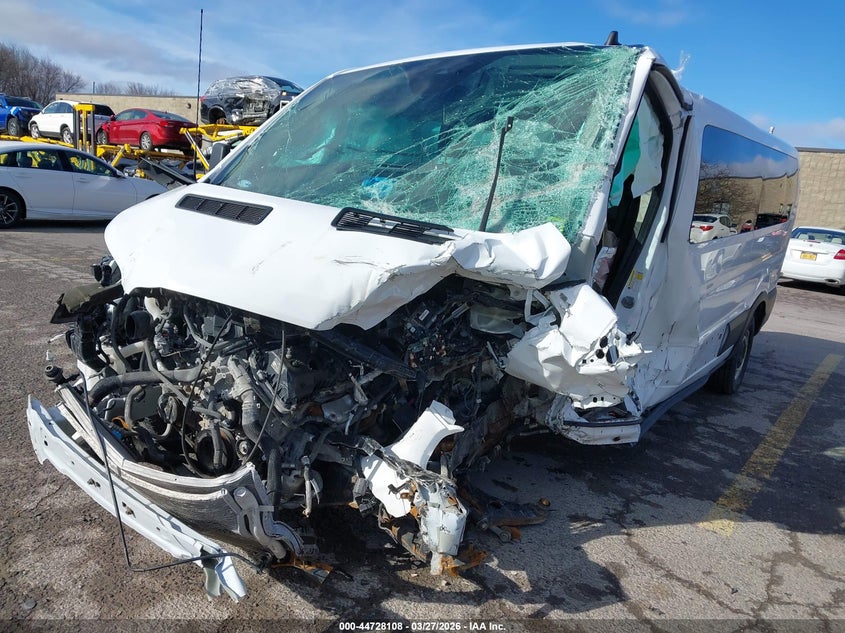 2021 FORD TRANSIT-350 PASSENGER VAN 3.5L V-6 DI, DOHC, V(VIN: 1FBAX2Y85MKA90461