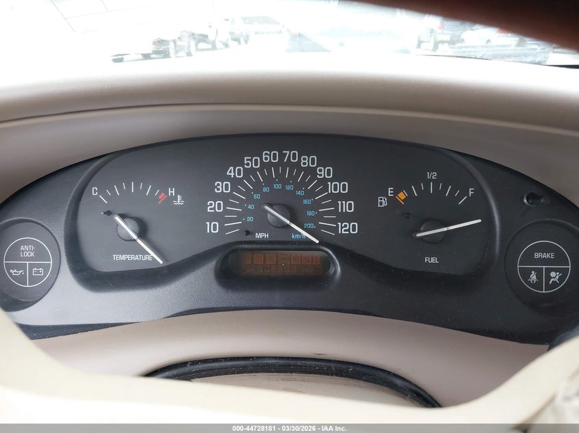 2000 Buick Century Limited VIN: 2G4WY55J1Y1158831 Lot: 44728181