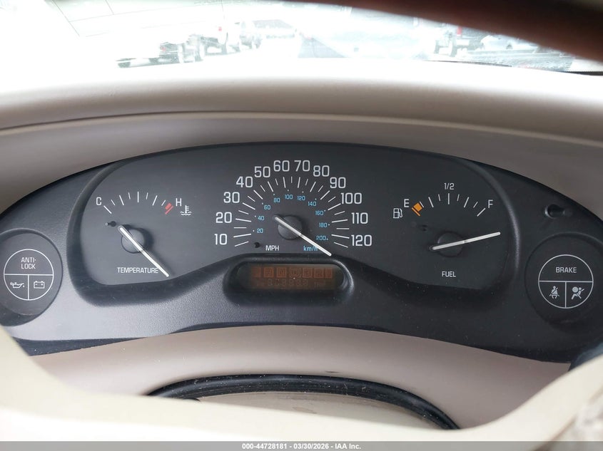 2000 Buick Century Limited VIN: 2G4WY55J1Y1158831 Lot: 44728181