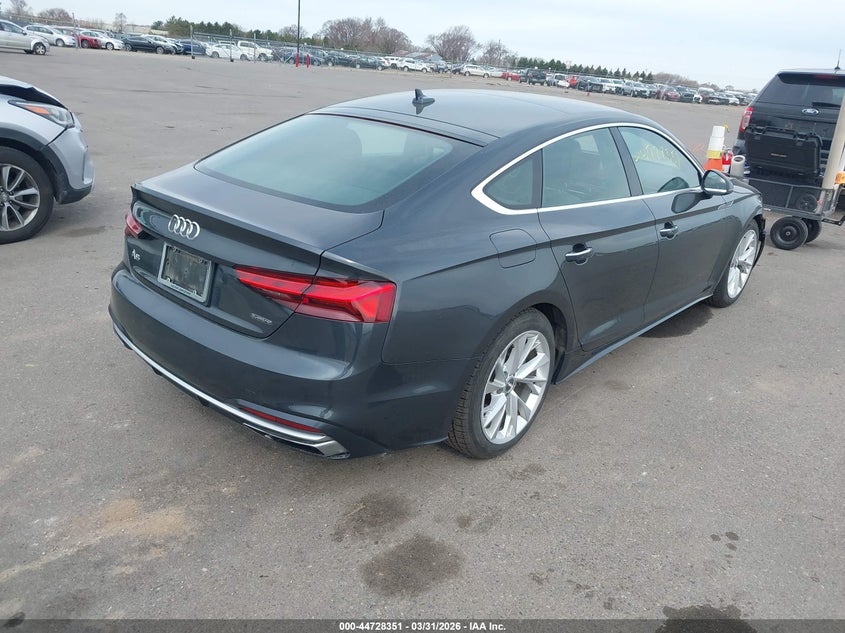 2020 Audi A5 Sportback Premium 45 Tfsi Quattro S Tronic