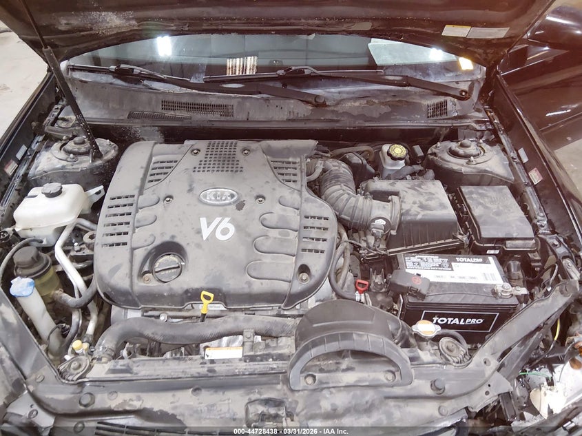 2007 Kia Optima Ex V6 VIN: KNAGE124575136088 Lot: 44728438