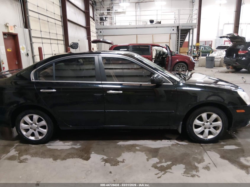 2007 Kia Optima Ex V6 VIN: KNAGE124575136088 Lot: 44728438