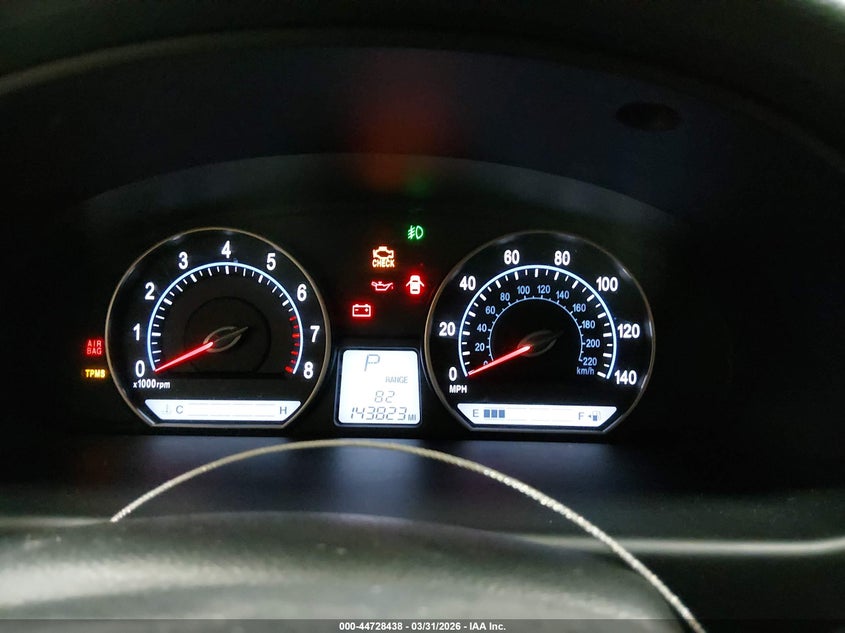 2007 Kia Optima Ex V6 VIN: KNAGE124575136088 Lot: 44728438