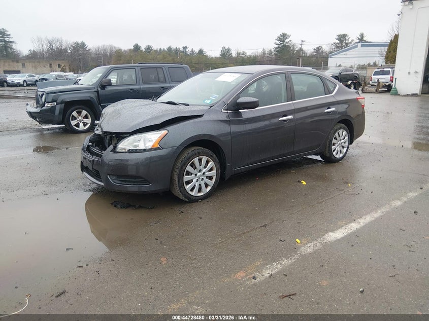 2014 Nissan Sentra Sv 3N1AB7AP1EL674514 photo 1