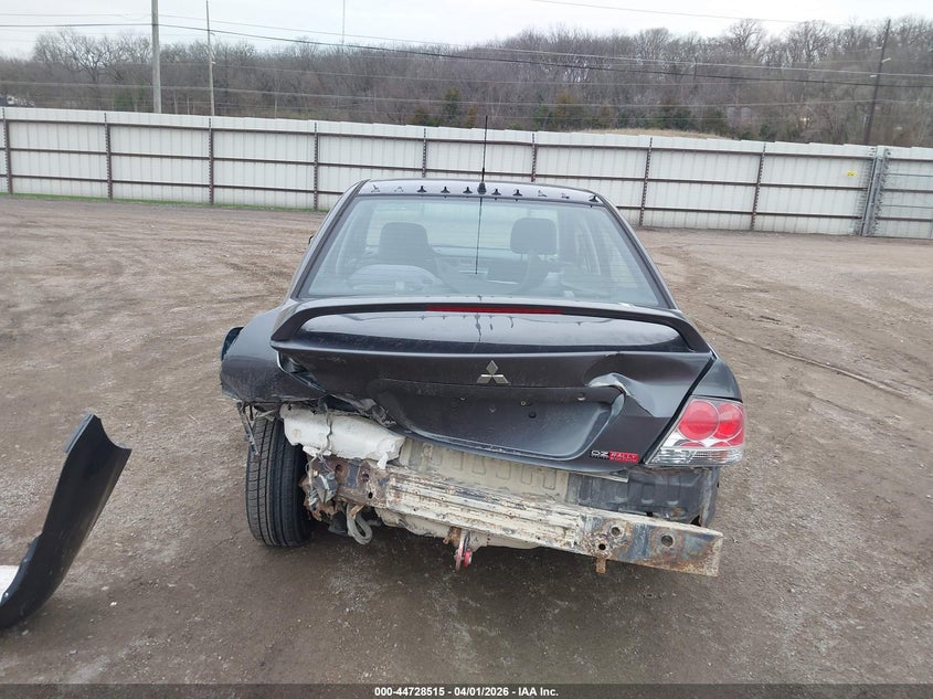 2005 Mitsubishi Lancer Oz Rally VIN: JA3AJ86E65U007780 Lot: 44728515