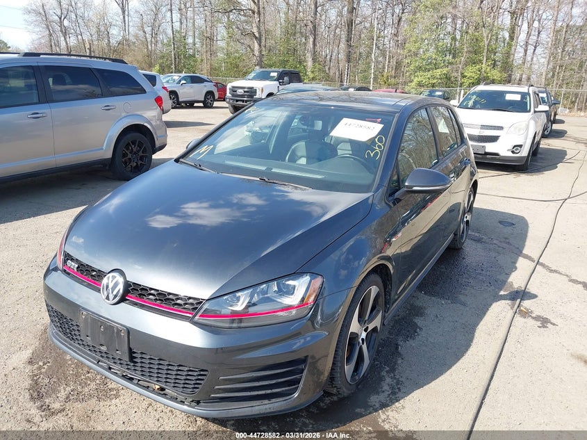 2015 Volkswagen Golf Gti 2.0T Autobahn 4-Door