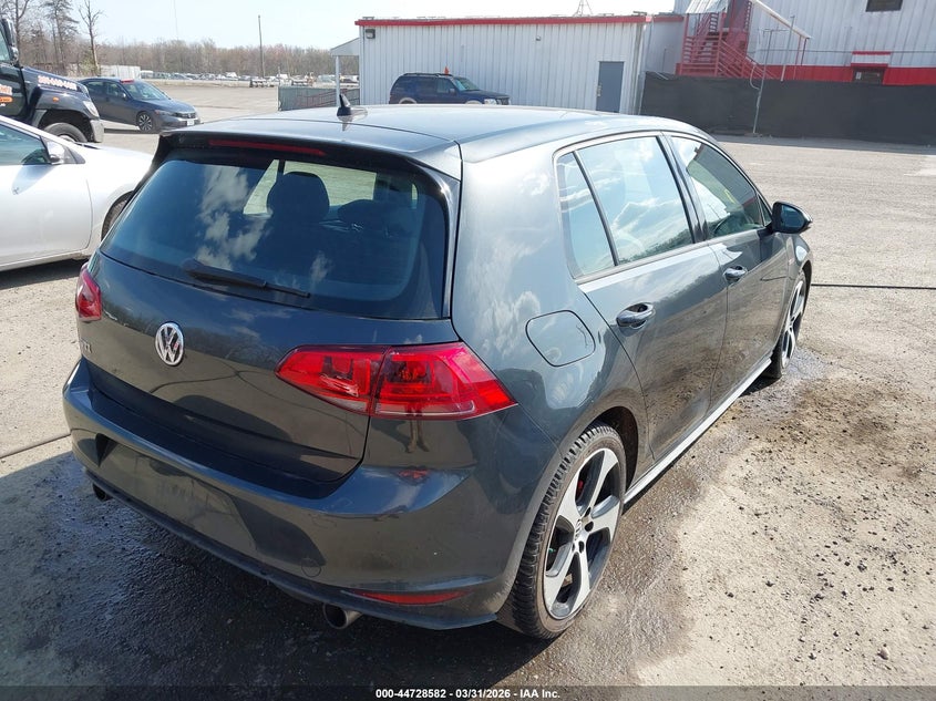 2015 Volkswagen Golf Gti 2.0T Autobahn 4-Door