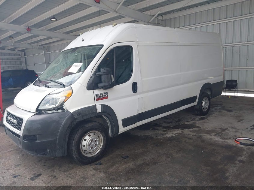 2021 Ram Promaster 3500 Cargo Van High Roof 159 Wb Ext