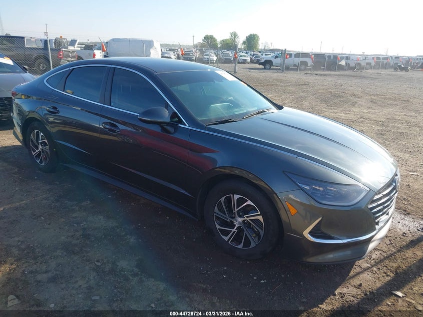 2023 HYUNDAI SONATA HYBRID BLUE — Photo gallery
