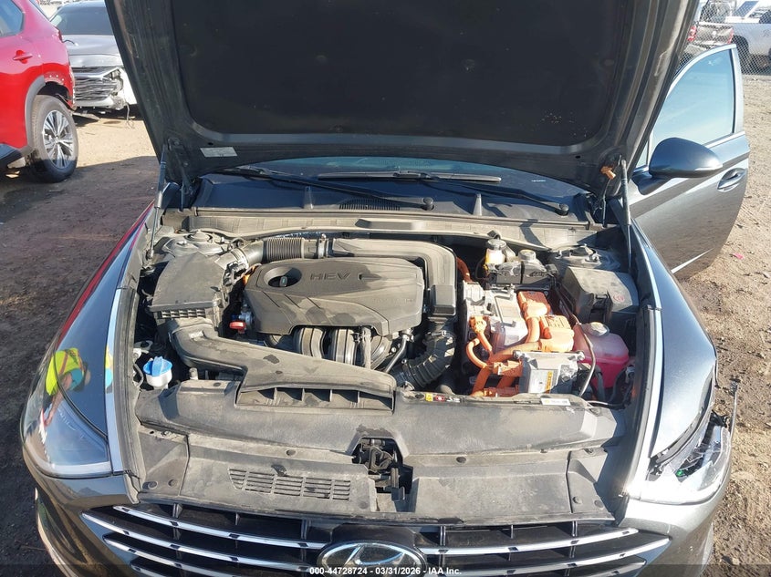 2023 HYUNDAI SONATA HYBRID BLUE — Photo 10