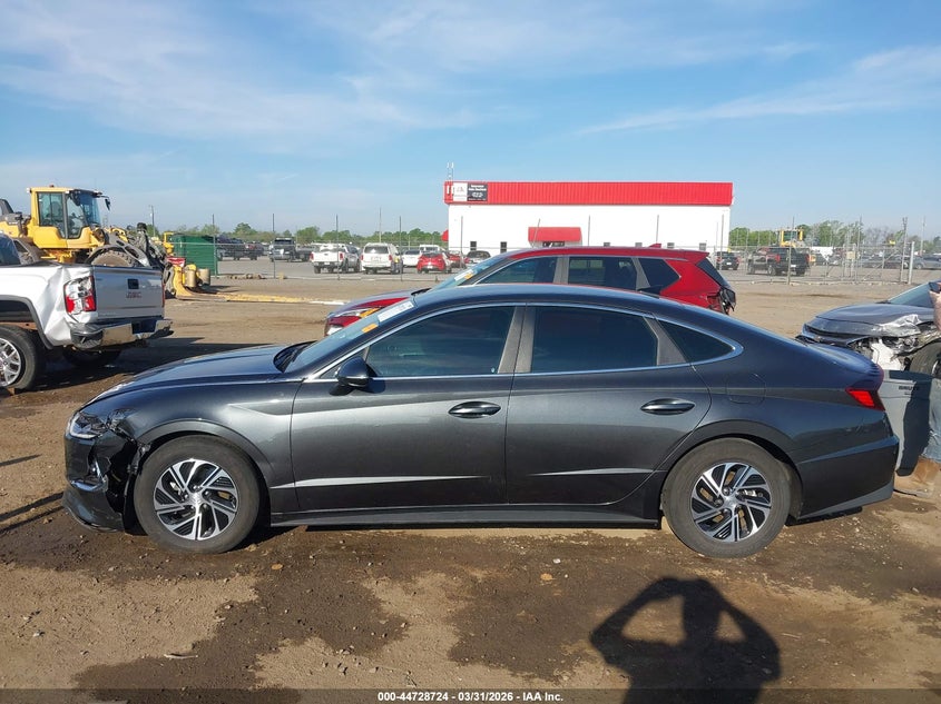 2023 HYUNDAI SONATA HYBRID BLUE — Photo 14