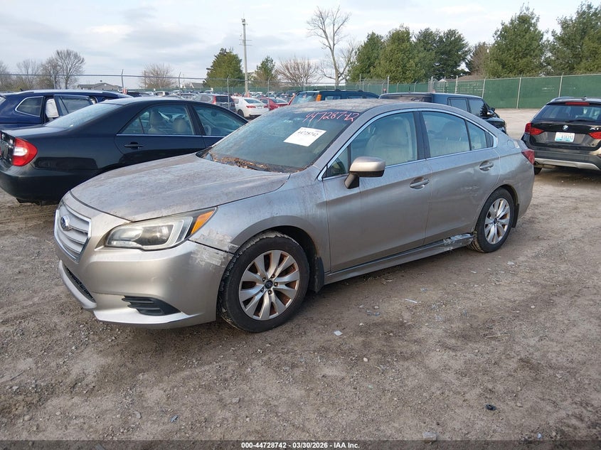 2016 Subaru Legacy 2.5I Premium