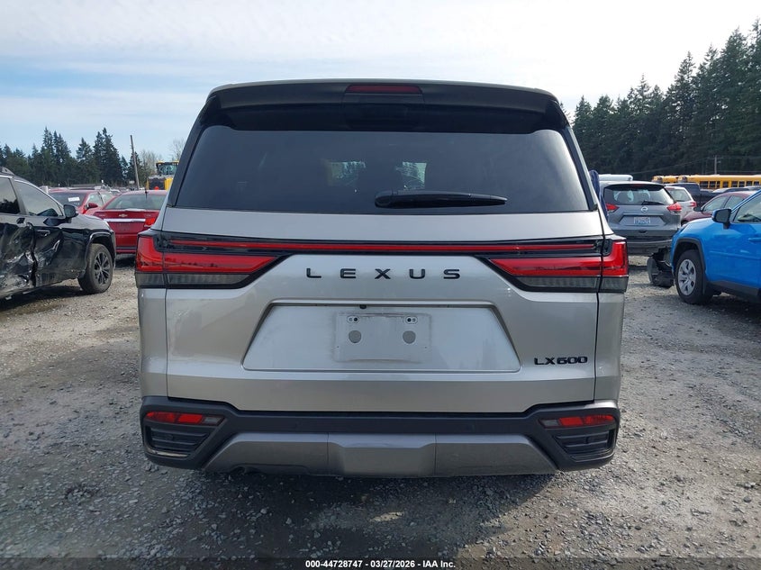 2025 Lexus Lx 600 Luxury VIN: JTJGB7CXXS4073525 Lot: 44728747