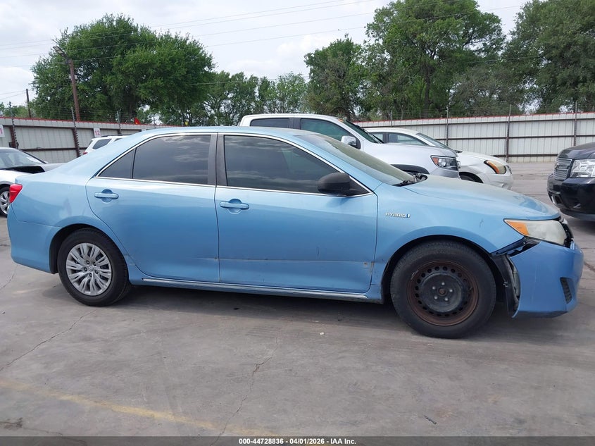 2012 TOYOTA CAMRY SEDAN 2.5L I-4 DOHC, VVT, 156HP