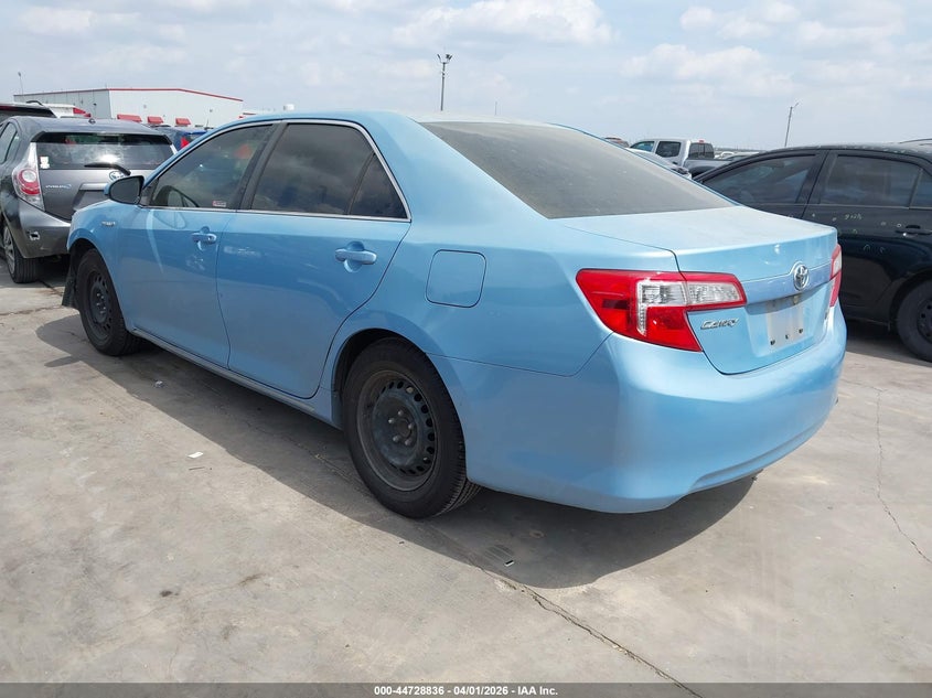 2012 TOYOTA CAMRY SEDAN 2.5L I-4 DOHC, VVT, 156HP